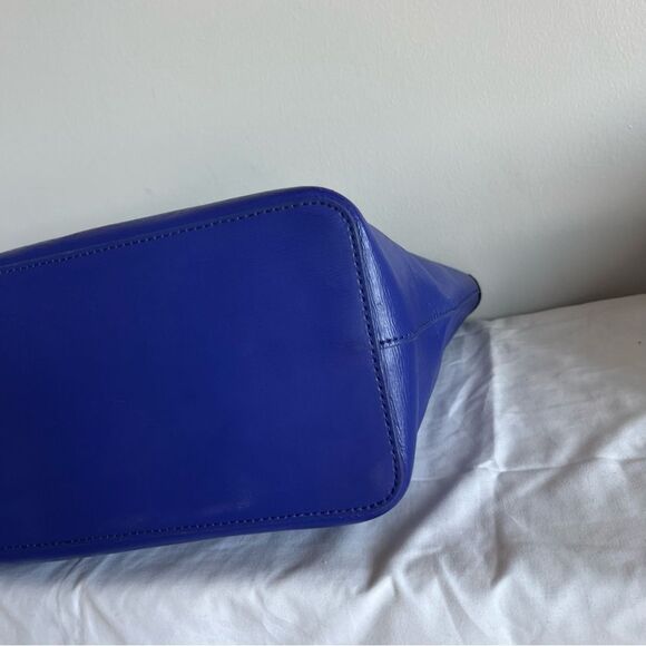 TED BAKER Purple XL Laptop Jjesica Shoulder Bag Icon Tote Bow - Picture 10 of 10